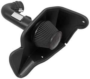 Ford Mustang Performance Air Intake - K&N Engineering - Blackhawk - Black - `15-`17